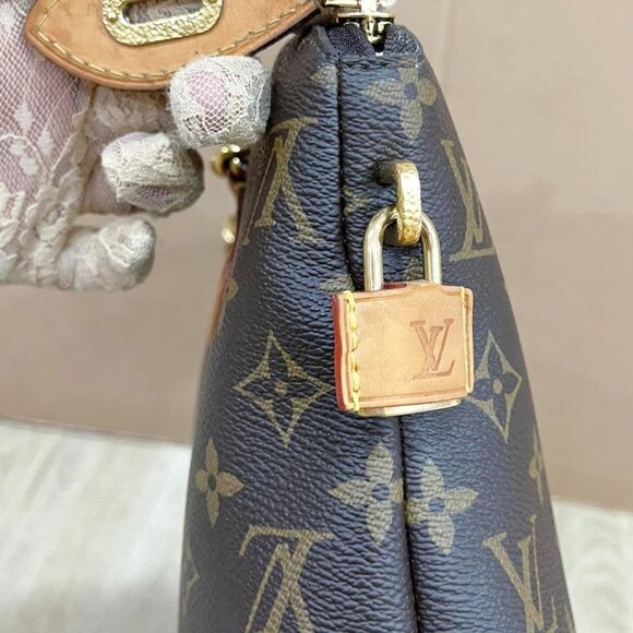 LOUIS VUITTON LIMITED EDITION MONOGRAM LOCKIT CHAIN MM-100% AUTHENTIC - Picture 4 of 16